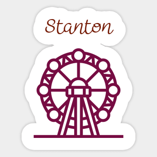 City Of Stanton Sticker